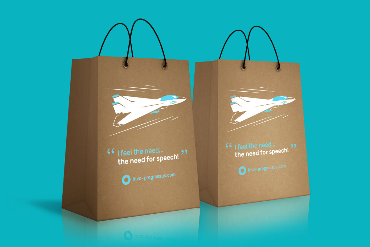 Invo Health Speech Therapy: Tote Bag Illustration